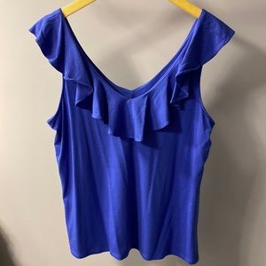 Brand New Without Tags ruffled Tee